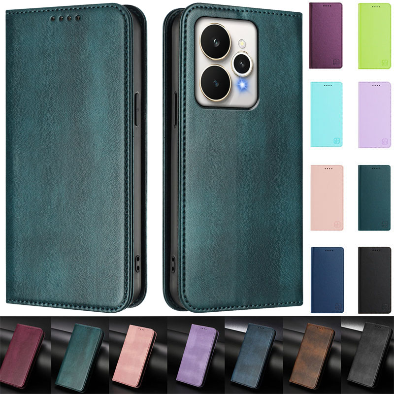 Phone Cases With Wallet On Back - حافظة مغناطيسية Fundas Realme 15/15T/15Pro لهاتف