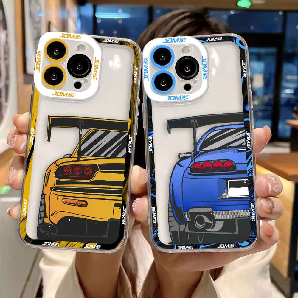 Phone Cases Tokyo - جراب هاتف شفاف بتصميم سيارات رياضية