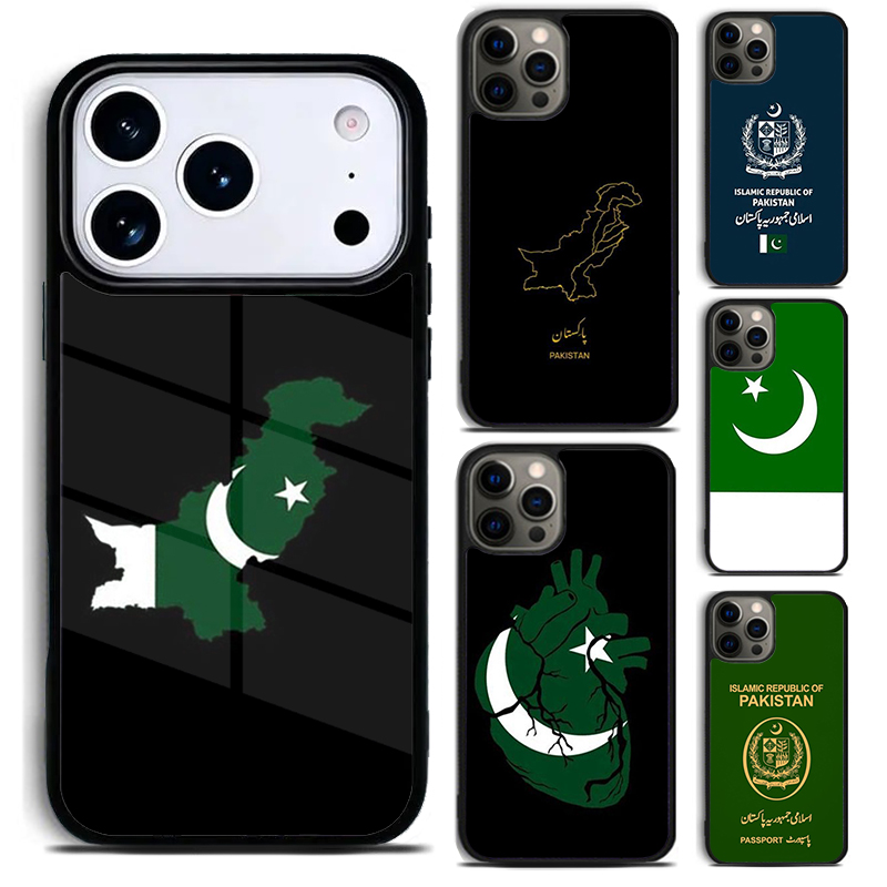 Phone Cases Pakistan - جراب هاتف ناعم بتصميم علم جواز
