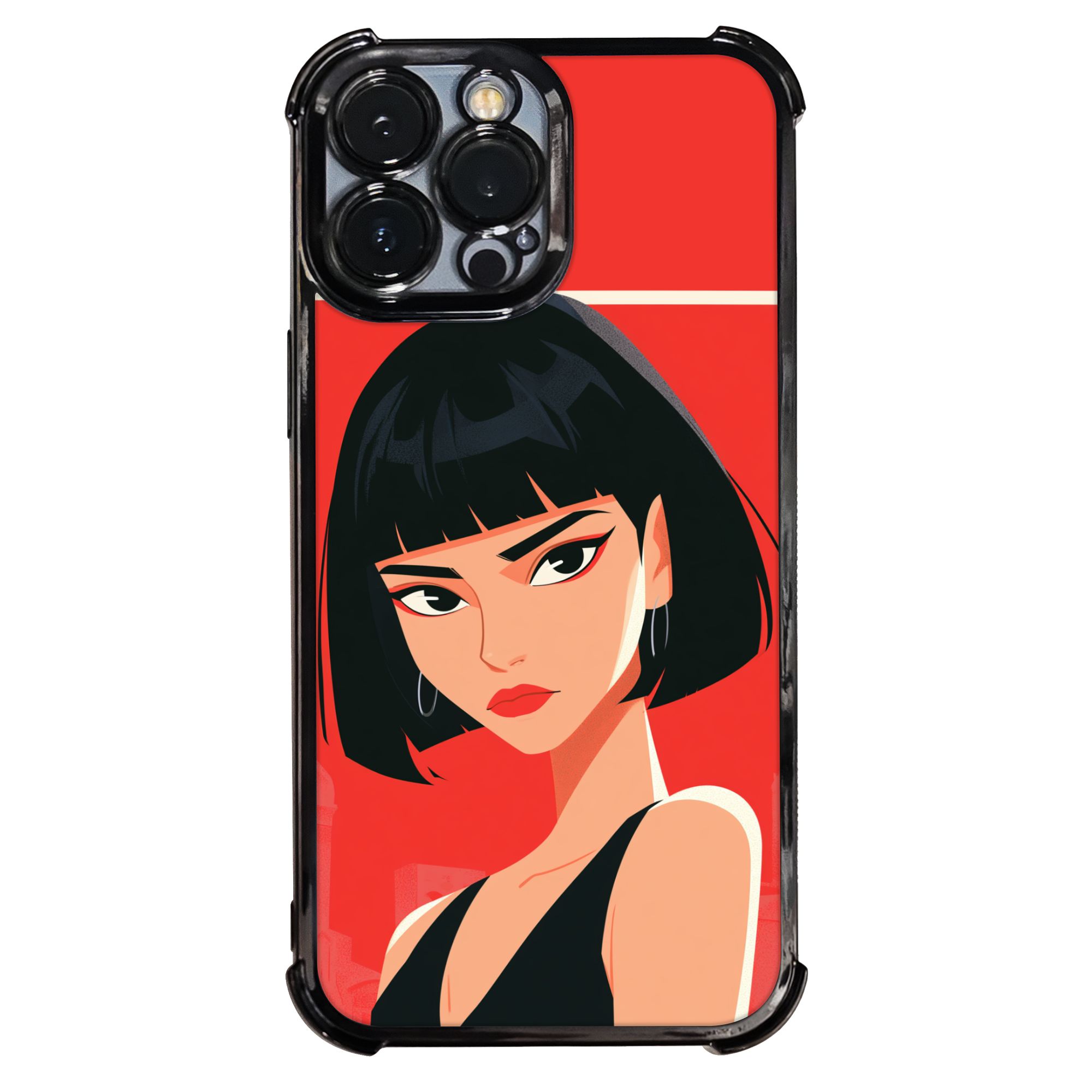Phone Cases Cool Girl - غطاء حماية جديد مضاد للصدمات بتصميم