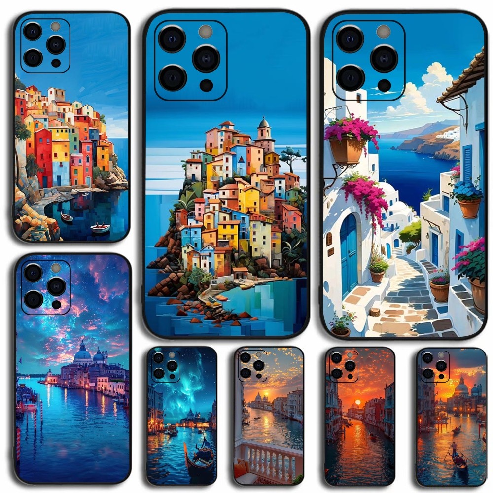 Phone Cases Australia - حافظة هاتف Street Venice من إيطاليا