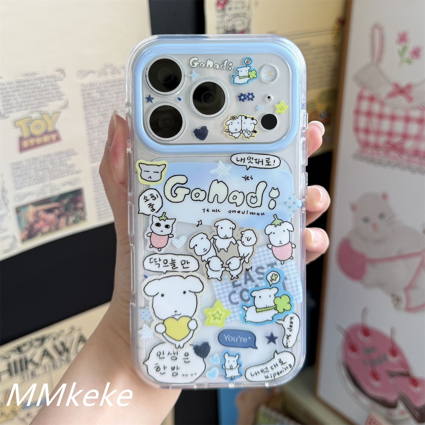 Phone Cases Cool Girl - جراب هاتف بتصميم كلب كبير الرأس