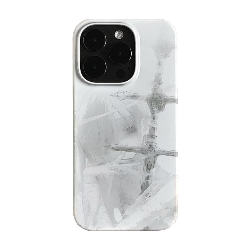 Phone Cases Cool Girl - جراب هاتف سيليكون مقاوم للصدمات بتصميم
