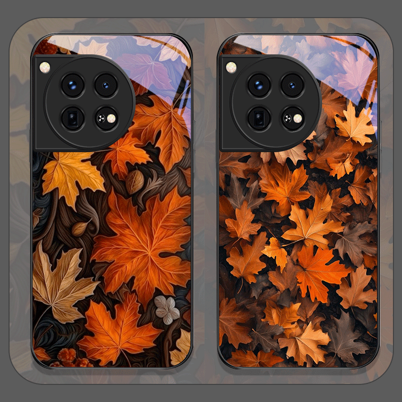 Phone Cases Oneplus - رسمت باليد سقوط مابل ليف نمط