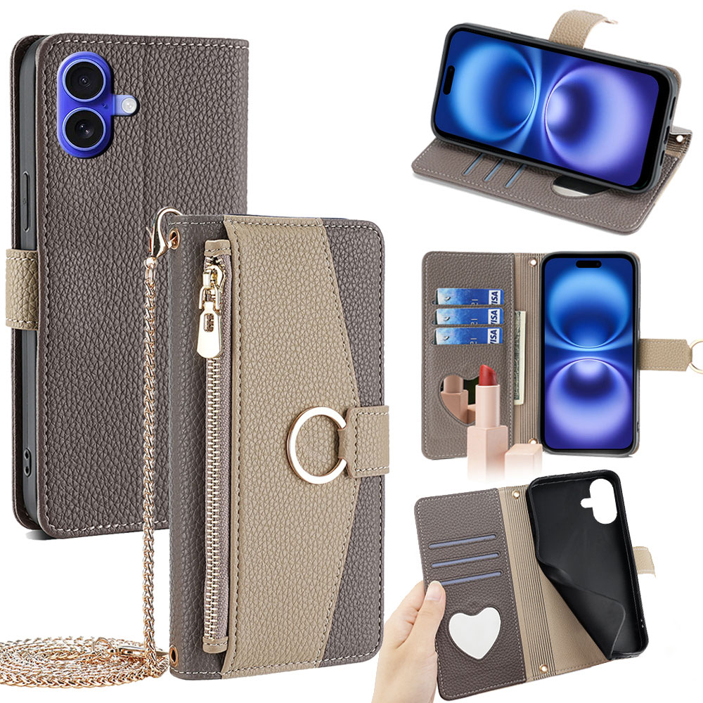 Phone Cases With Card Holder - الأعمال Crossbody حالة الهاتف آيفون 17
