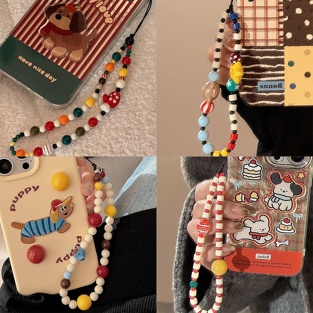 Phone Cases For Boys - لطيف الكلب الدب الجبن قلادة سلسلة