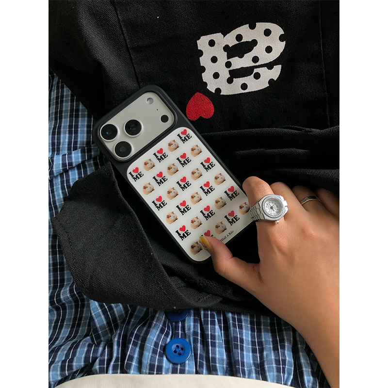 Phone Cases Y2K - غطاء هاتف كوري بتصميم كرتوني لطيف