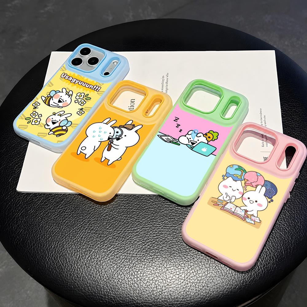 Phone Cases With Card Holder - جراب هاتف أرنب لطيف من Usagyuuun،