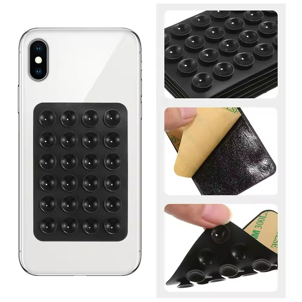 Phone Cases Video - حامل هاتف بكأس شفط من السيليكون،