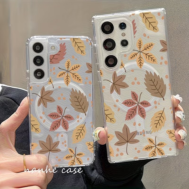 غطاء هاتف بنمط ورقة القيقب لسا - مراجعة Phone Cases With Magsafe وسعره