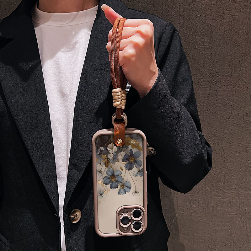 جراب هاتف بتصميم زهرة زرقاء مع - مراجعة Phone Cases Blue وسعره