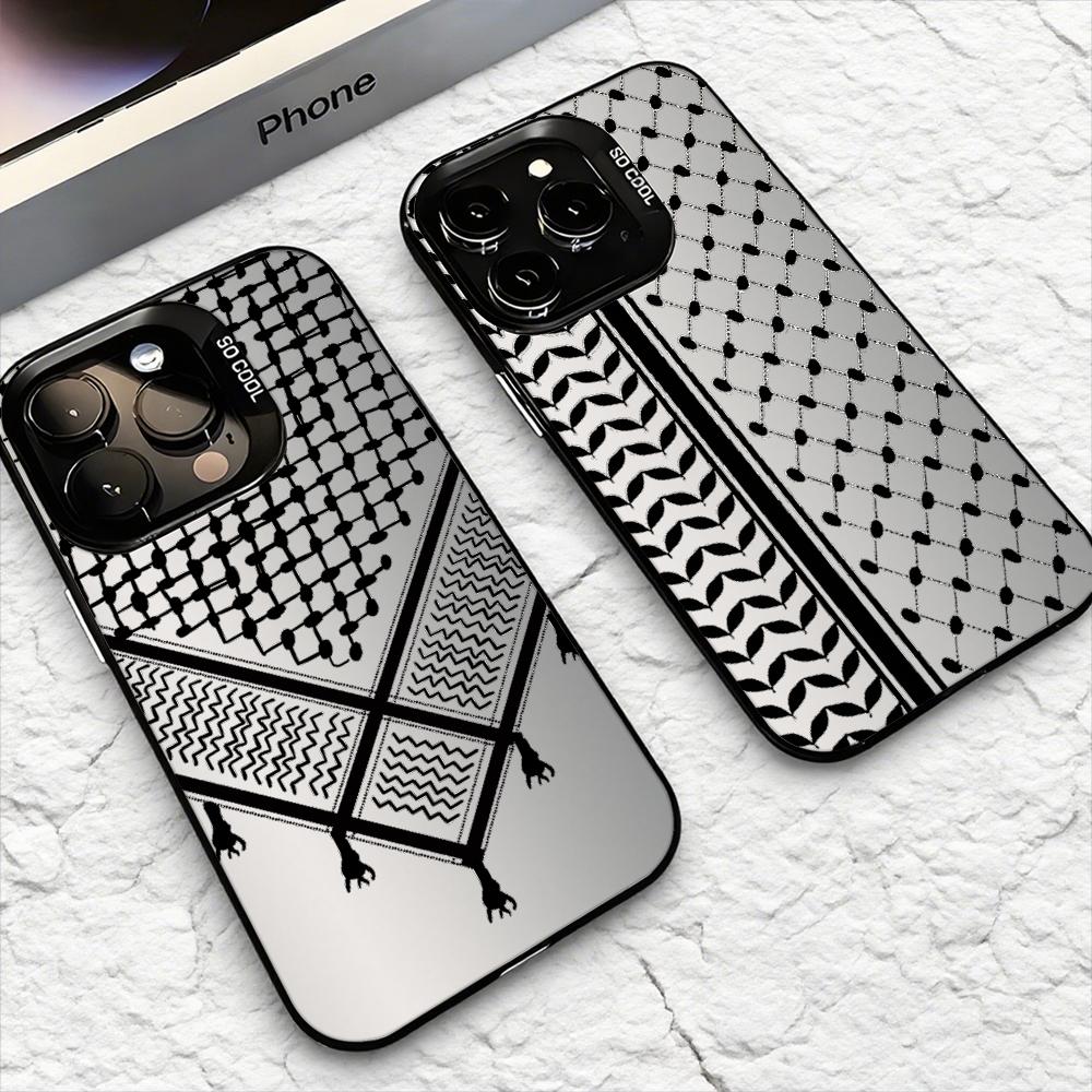 غطاء هاتف بتصميم الكوفية الفلس - مراجعة Phone Cases Iphone 12 وسعره