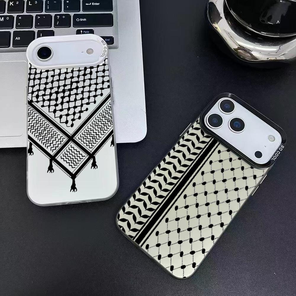 غطاء هاتف بتصميم الكوفية الفلس - مراجعة Phone Cases Iphone 12 وسعره