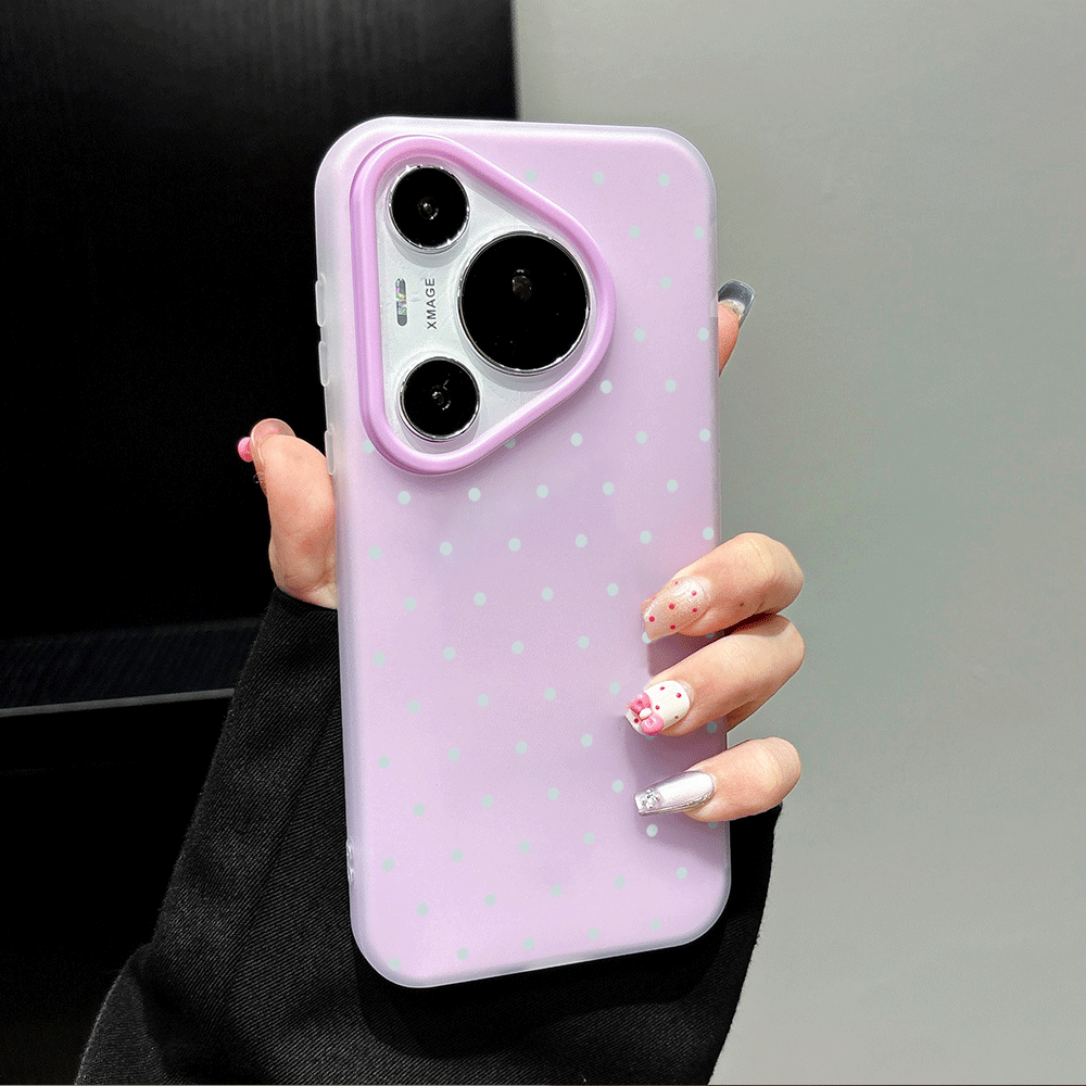 غطاء هاتف لطيف بنقاط زرقاء فات - مراجعة Phone Cases Blue وسعره