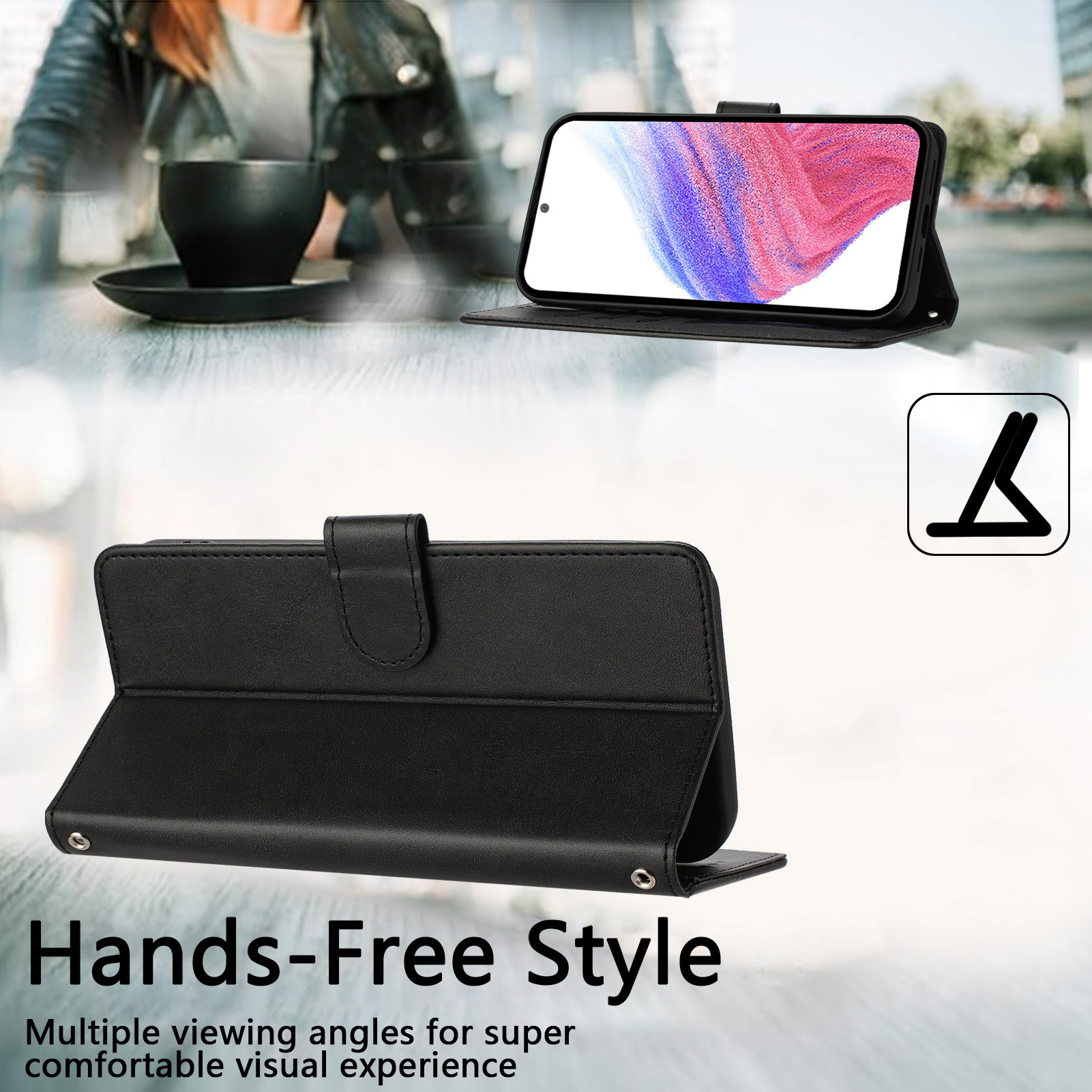 حافظة هاتف جلدية قابلة للطي مع - مراجعة Phone Cases With Wallet On Back وسعره