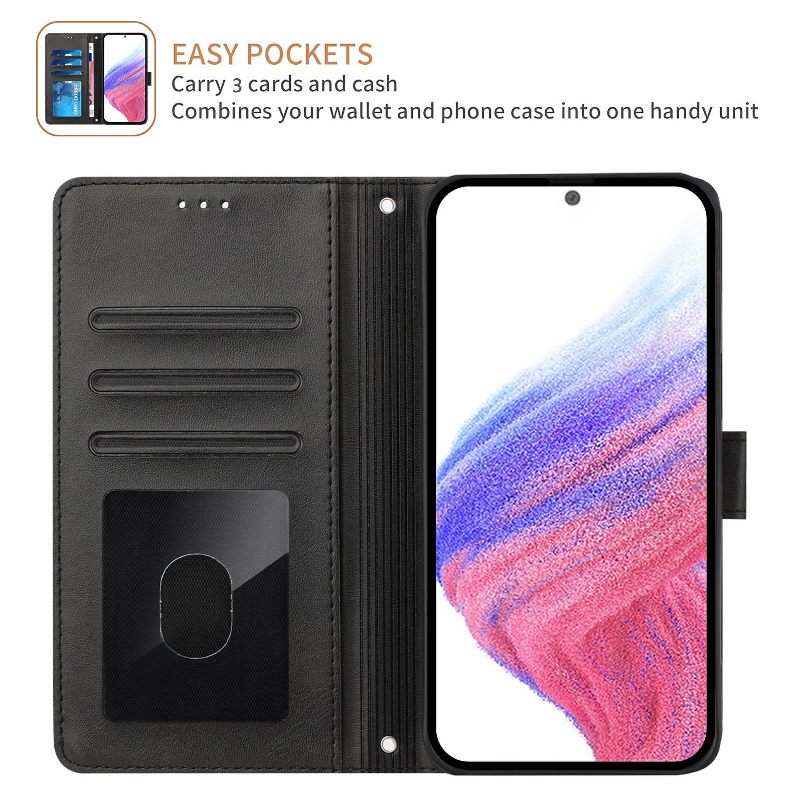 حافظة هاتف جلدية قابلة للطي مع - مراجعة Phone Cases With Wallet On Back وسعره