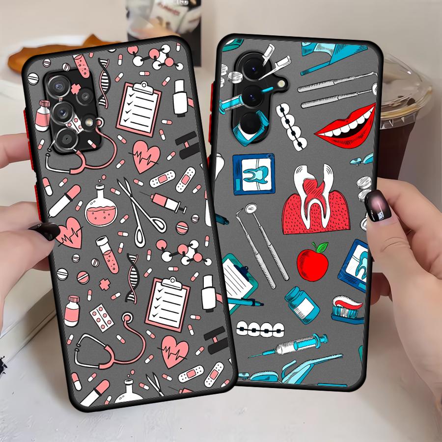 غطاء هاتف بتصميم ممرضة أنيق له - مراجعة Phone Cases Samsung A14 وسعره