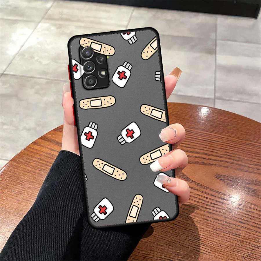 غطاء هاتف بتصميم ممرضة أنيق له - مراجعة Phone Cases Samsung A14 وسعره