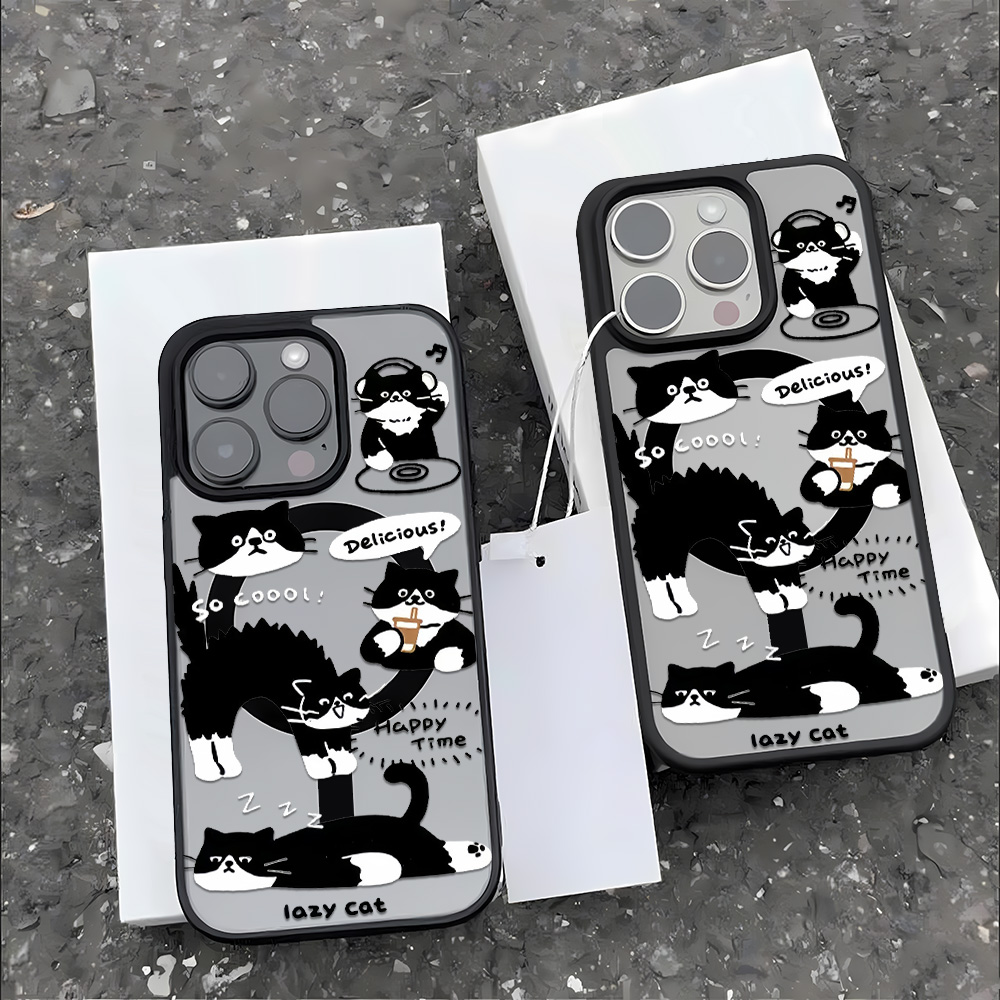 مضحك القطة السوداء شحن لاسلكي  - مراجعة Phone Cases With Magsafe وسعره