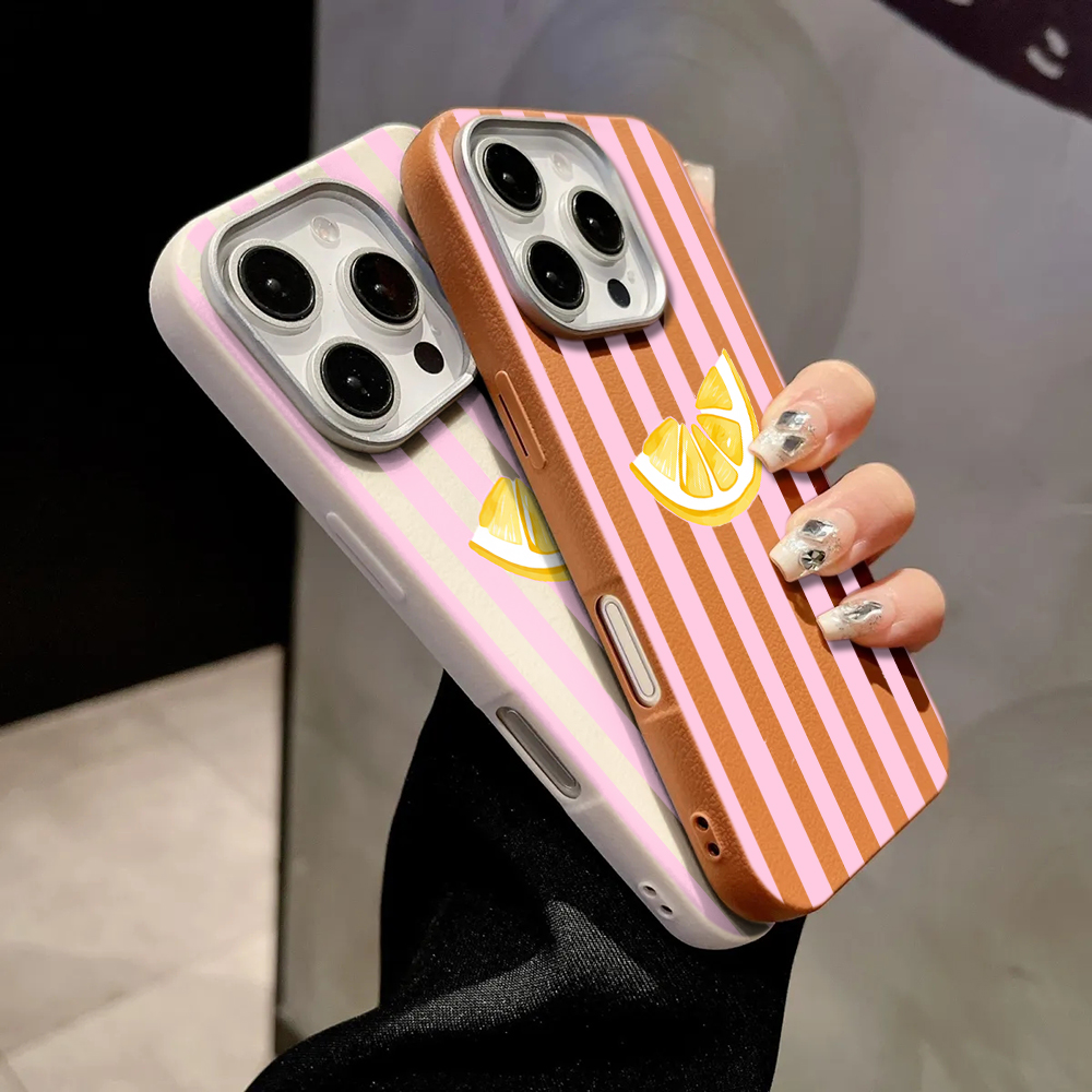 غطاء هاتف بخطوط وردية ليمونية  - مراجعة Phone Cases Xiaomi 15T وسعره