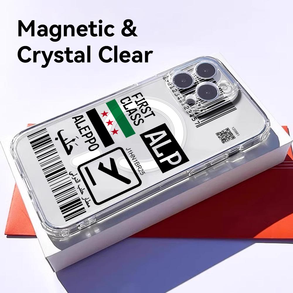 جراب هاتف بتصميم تذكرة طيران إ - مراجعة Phone Cases With Magsafe وسعره