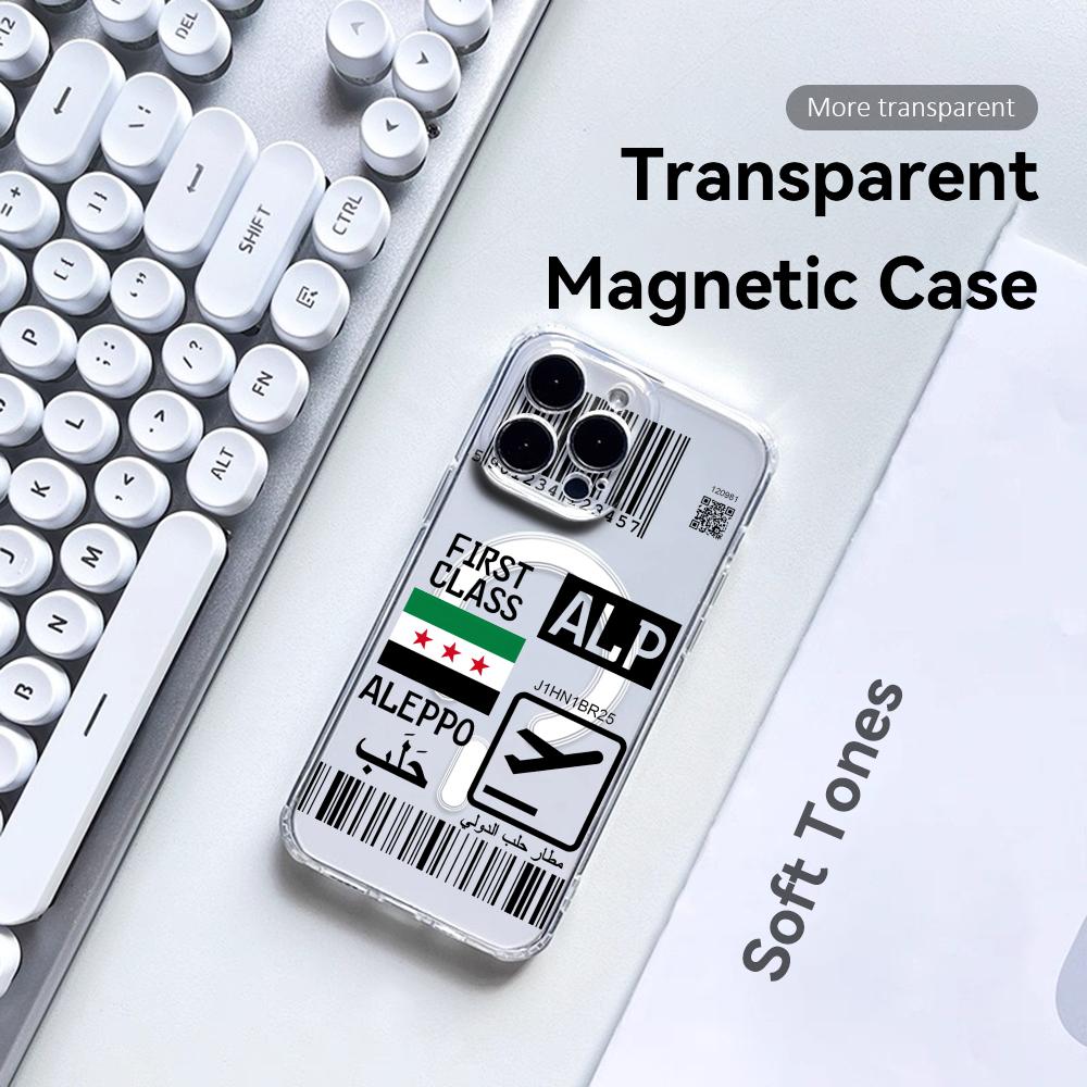جراب هاتف بتصميم تذكرة طيران إ - مراجعة Phone Cases With Magsafe وسعره