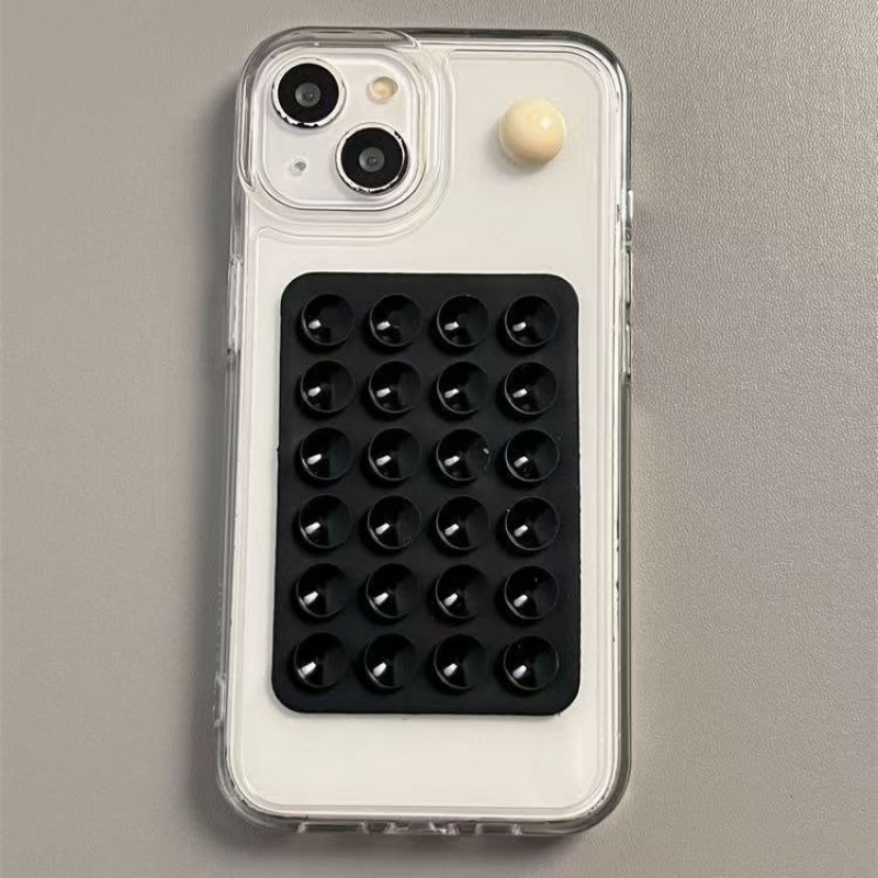حامل هاتف سيليكون لاصق بقاعدة  - مراجعة Phone Cases Video وسعره