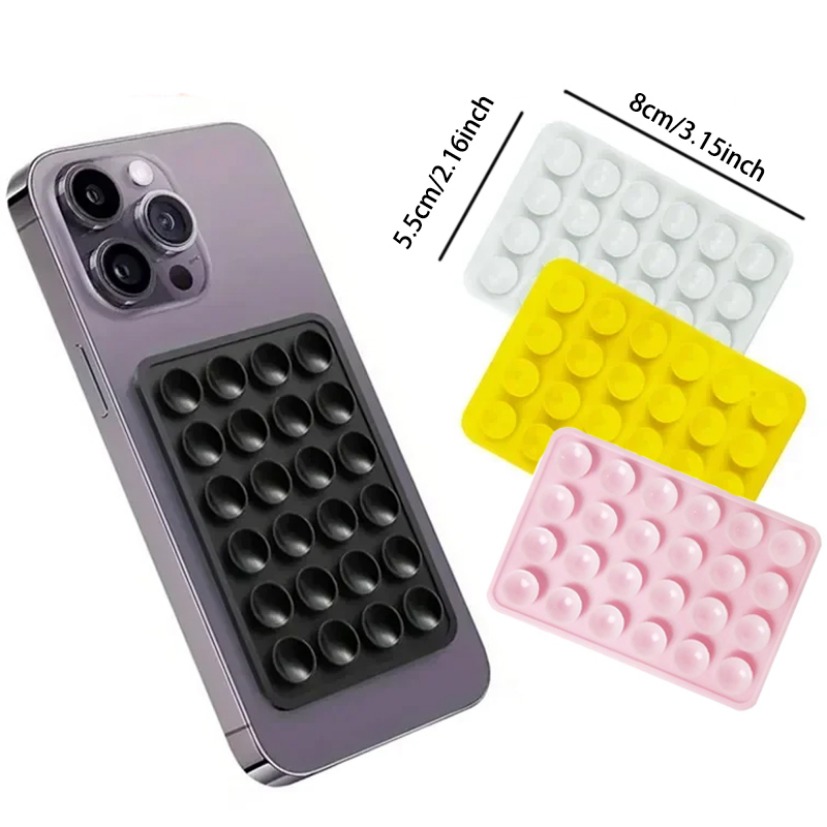 حامل هاتف سيليكون لاصق بقاعدة  - مراجعة Phone Cases Video وسعره