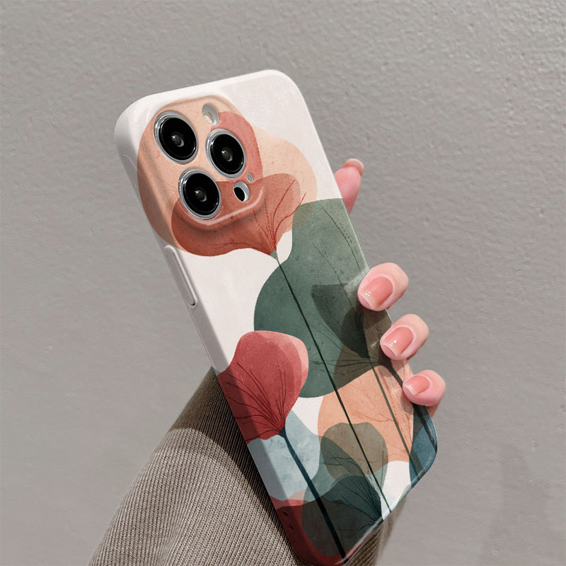 غطاء هاتف بتصميم أوراق شجر فني - مراجعة Phone Cases Drawing وسعره