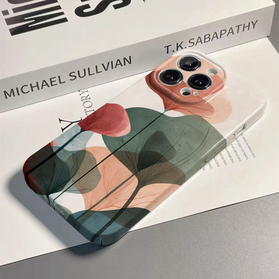 غطاء هاتف بتصميم أوراق شجر فني - مراجعة Phone Cases Drawing وسعره
