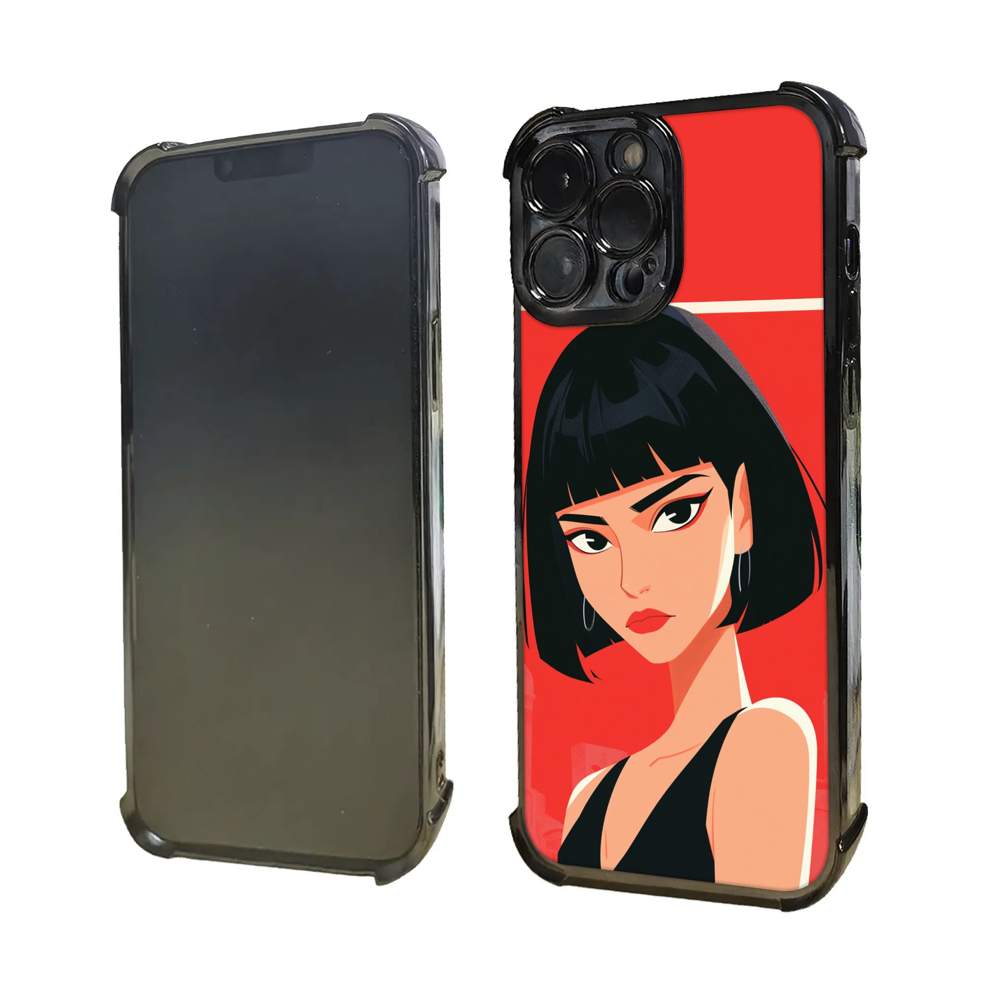 غطاء حماية جديد مضاد للصدمات ب - مراجعة Phone Cases Cool Girl وسعره