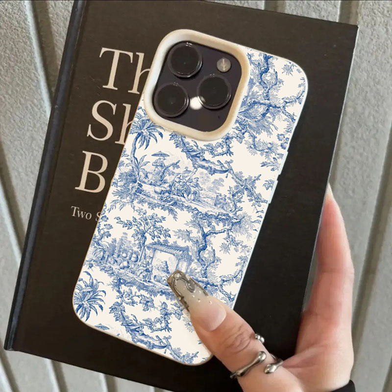 حافظة لهاتف آيفون 17 16 15 14  - مراجعة Phone Cases Blue وسعره