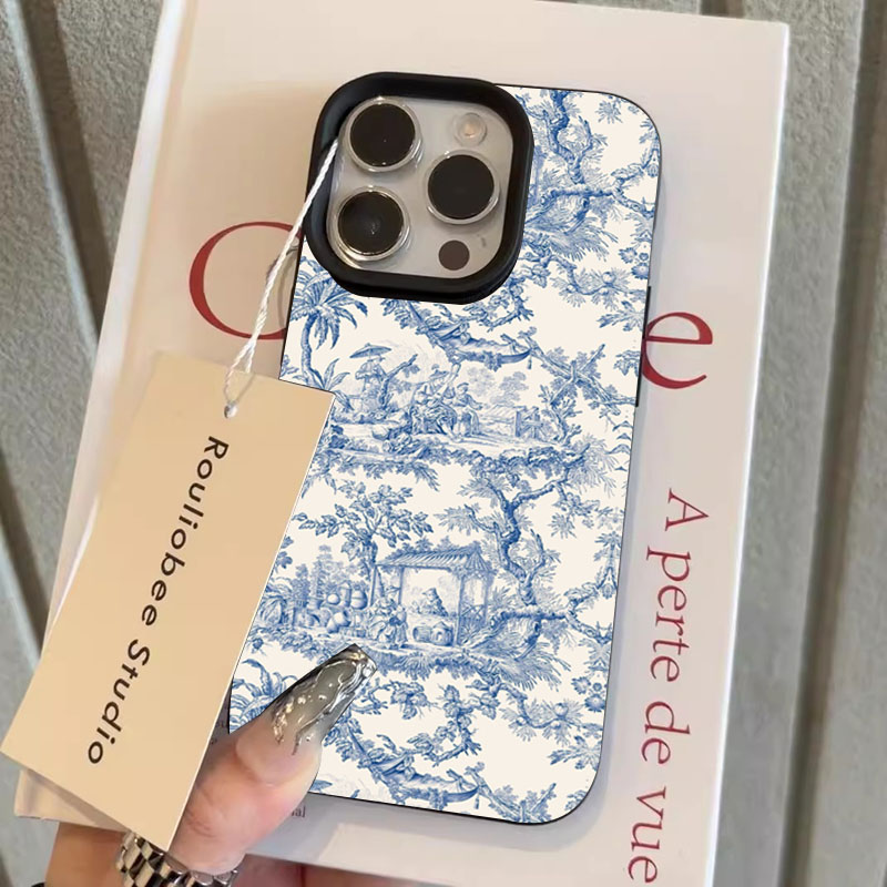 حافظة لهاتف آيفون 17 16 15 14  - مراجعة Phone Cases Blue وسعره