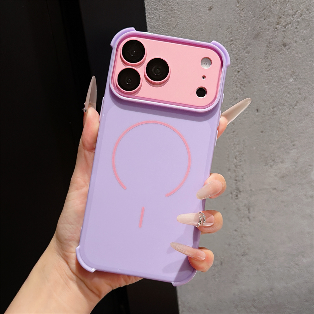 غطاء هاتف مدرع بألوان متباينة  - مراجعة Phone Cases Iphone 12 وسعره