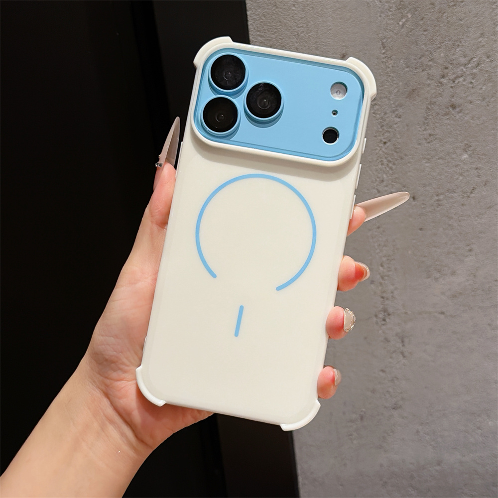 غطاء هاتف مدرع بألوان متباينة  - مراجعة Phone Cases Iphone 12 وسعره