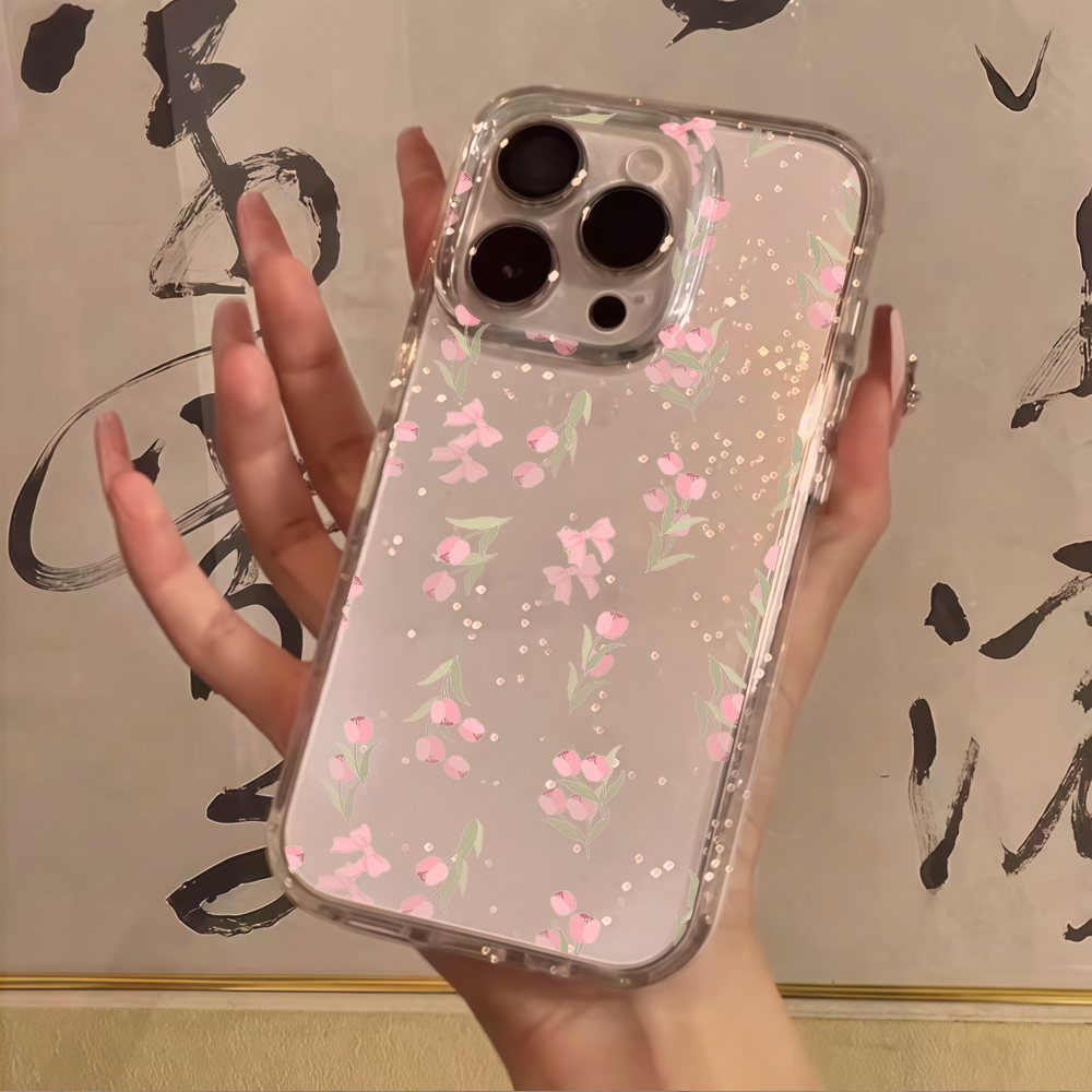 غطاء هاتف فاخر بتصميم زهرة زرق - مراجعة Phone Cases Blue وسعره