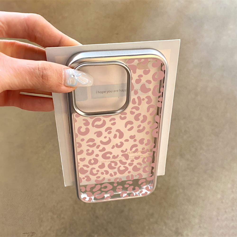 غطاء هاتف شفاف مطلي بنقشة الفه - مراجعة Phone Cases Pink وسعره