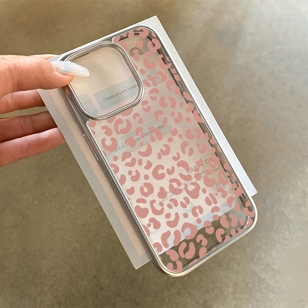غطاء هاتف شفاف مطلي بنقشة الفه - مراجعة Phone Cases Pink وسعره