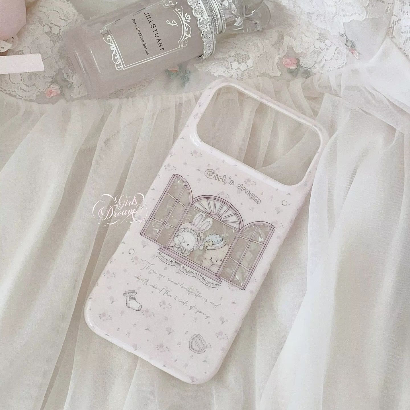 غطاء هاتف كاواي بتصميم أرنب ود - مراجعة Phone Cases Pink وسعره