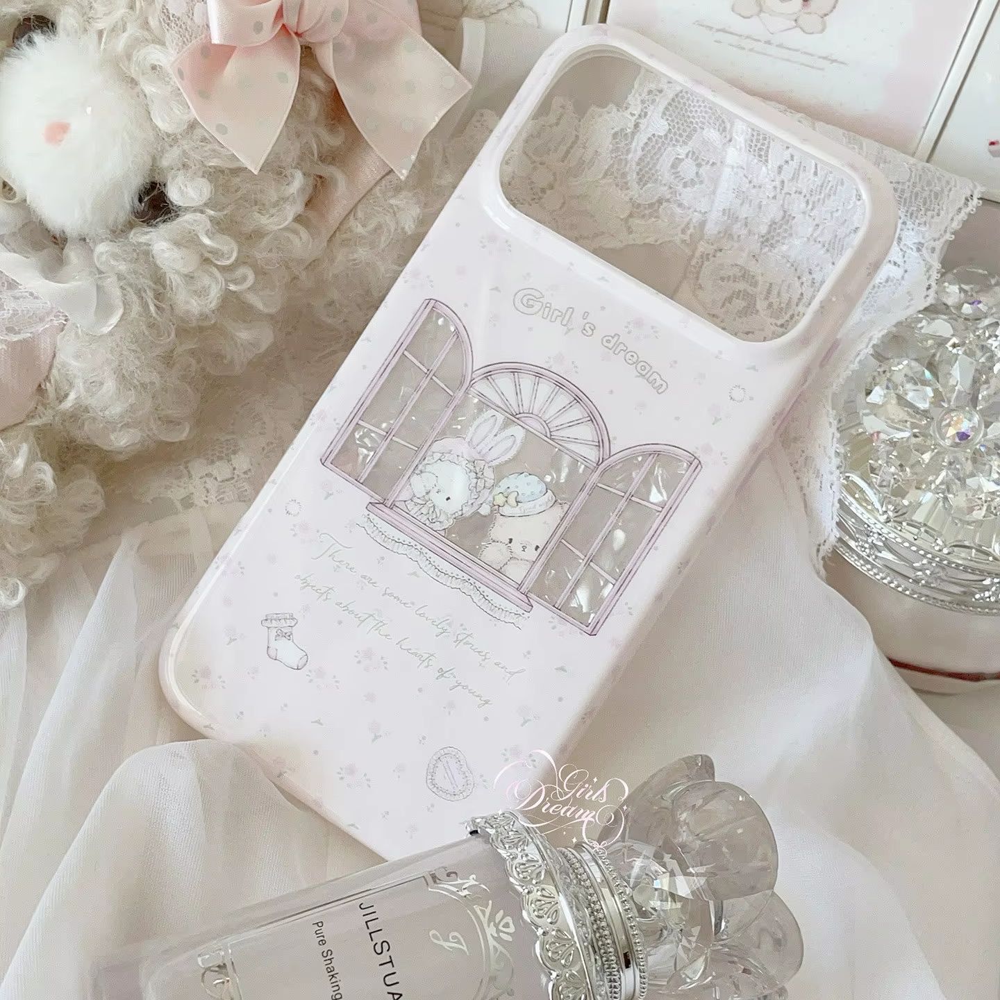 غطاء هاتف كاواي بتصميم أرنب ود - مراجعة Phone Cases Pink وسعره