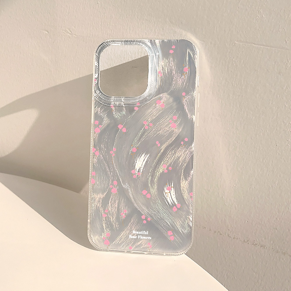 غطاء هاتف بسيط بتصميم زهور ورد - مراجعة Phone Cases Pink وسعره