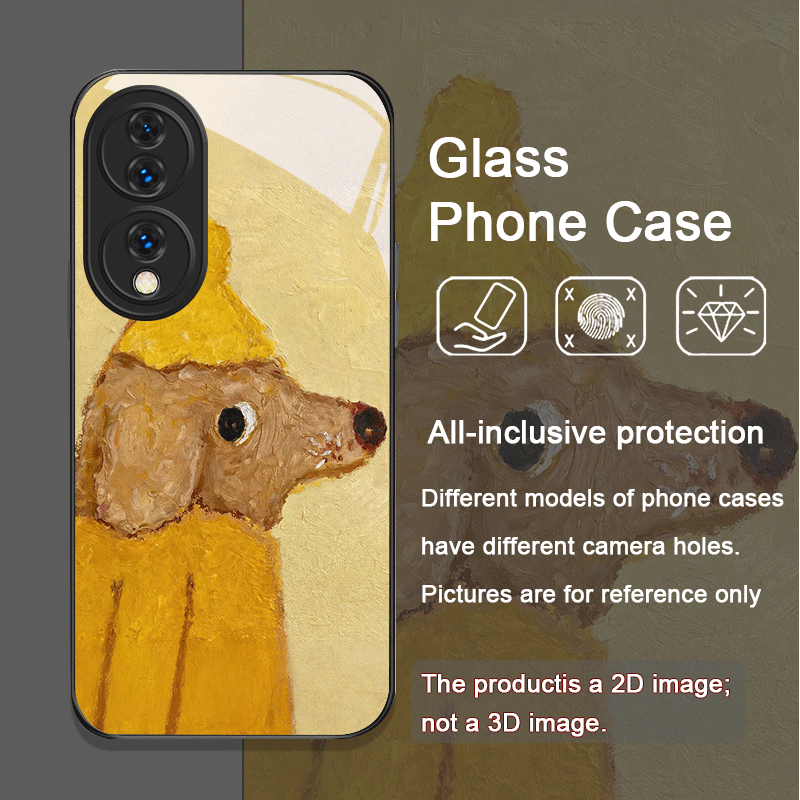 غطاء هاتف من الزجاج المقوى بتص - مراجعة Phone Cases Yellow وسعره