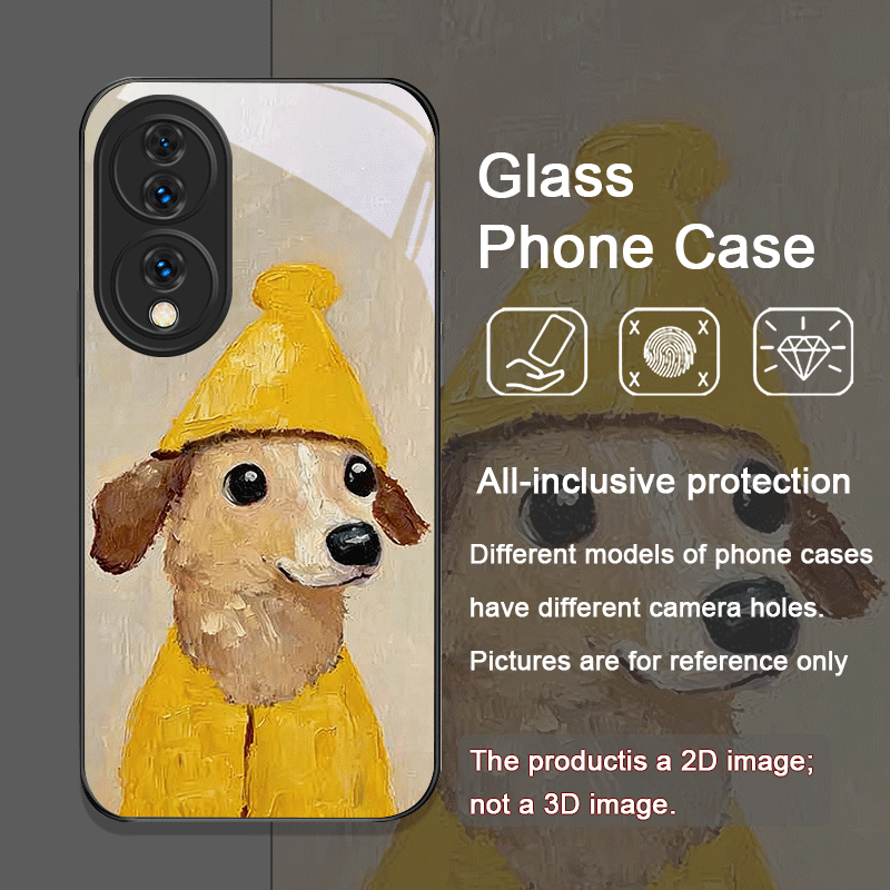 غطاء هاتف من الزجاج المقوى بتص - مراجعة Phone Cases Yellow وسعره