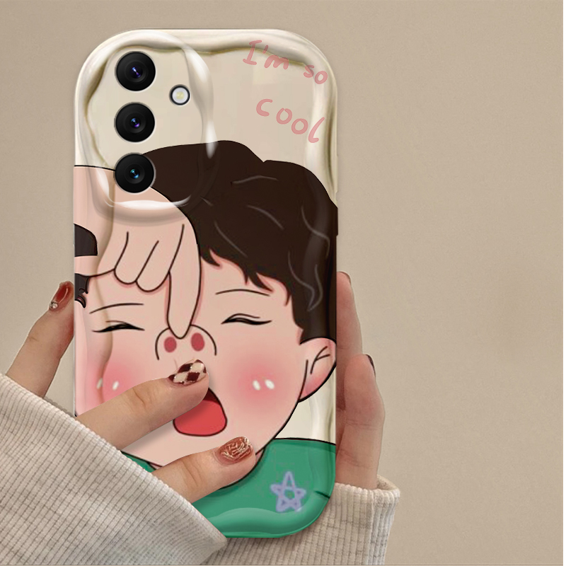 مضحك صبي لطيف فتاة موجة لينة ق - مراجعة Phone Cases For Boys وسعره
