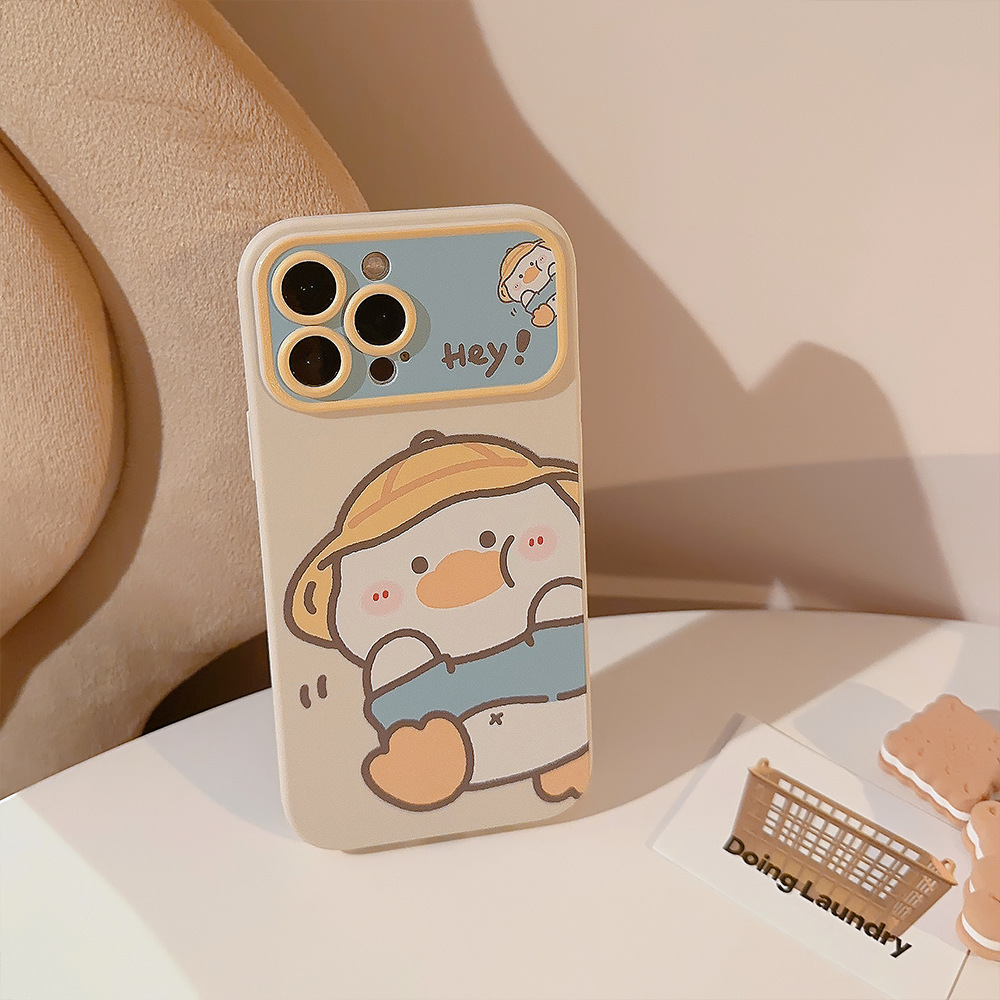 جراب هاتف بتصميم بطة كرتونية ك - مراجعة Phone Cases Yellow وسعره