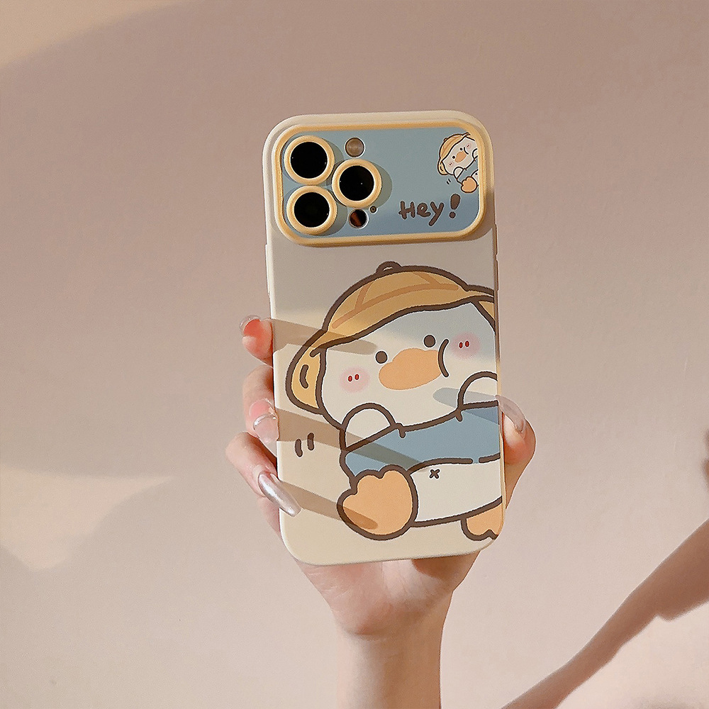جراب هاتف بتصميم بطة كرتونية ك - مراجعة Phone Cases Yellow وسعره