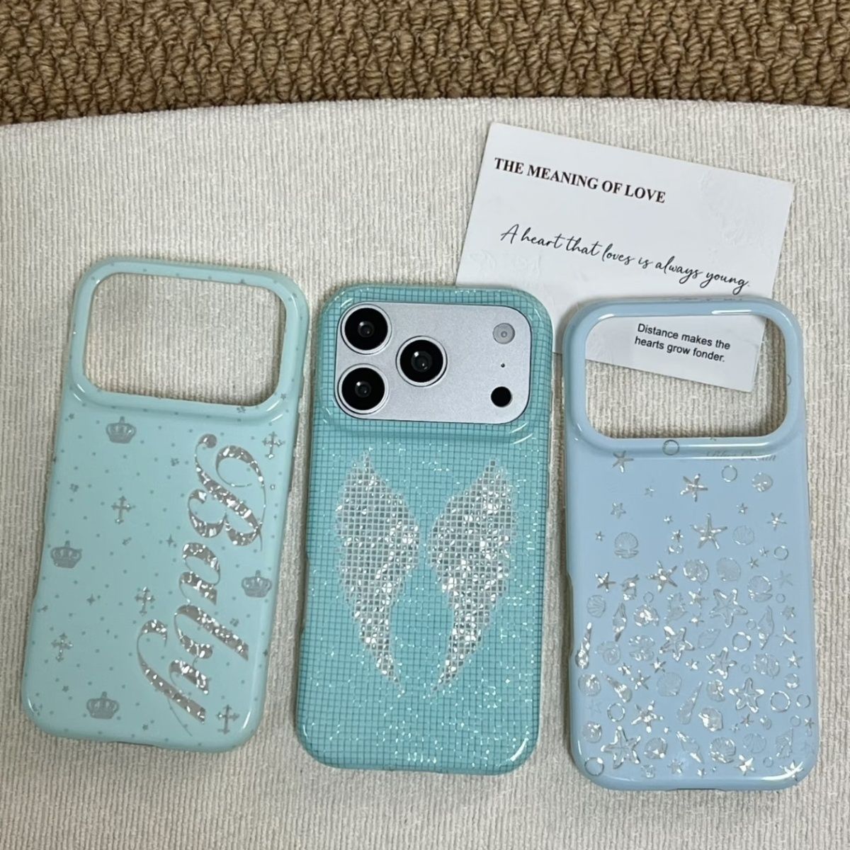 غطاء هاتف كوري بلون النعناع مع - مراجعة Phone Cases Y2K وسعره