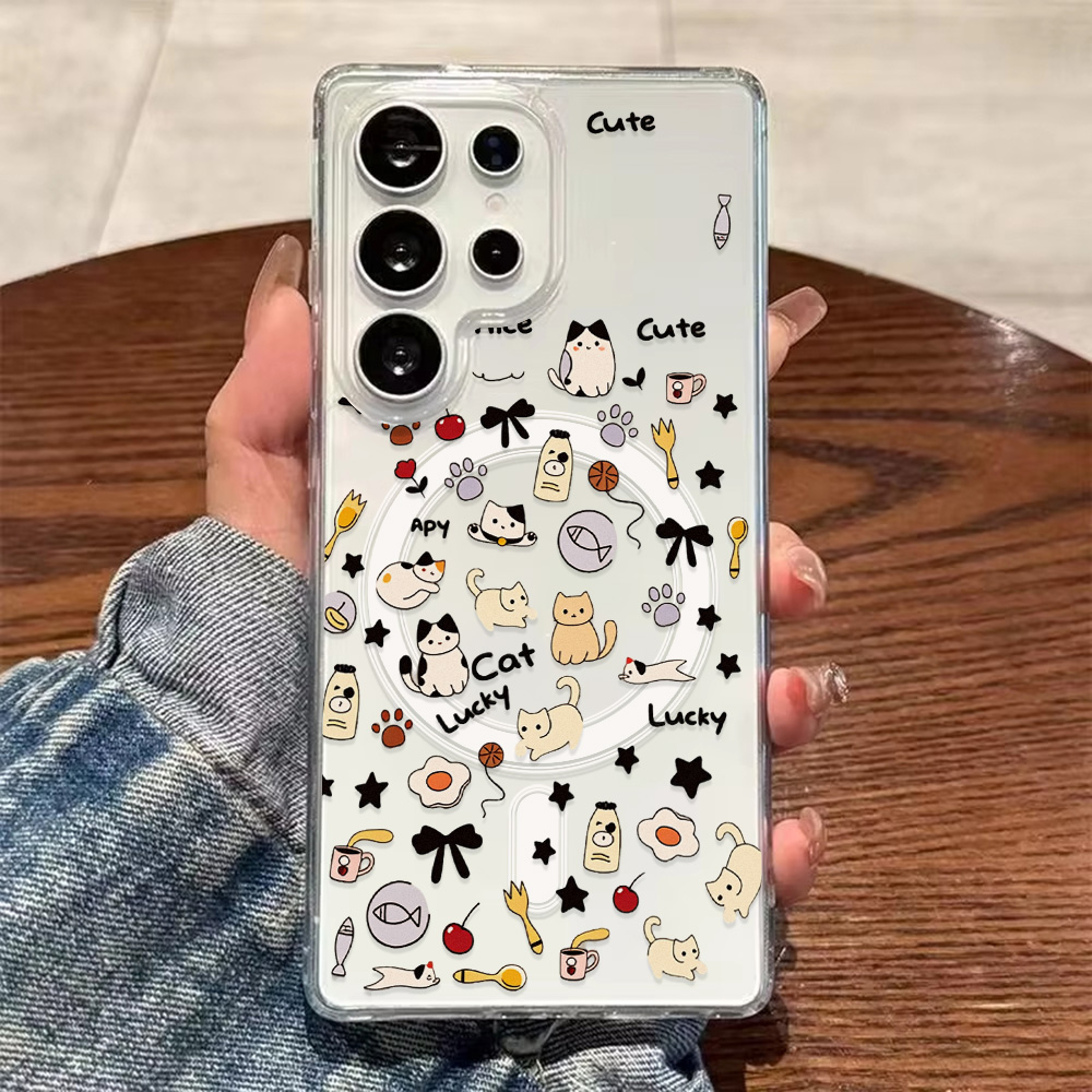 جراب هاتف مغناطيسي بتصميم قطة  - مراجعة Phone Cases With Magsafe وسعره