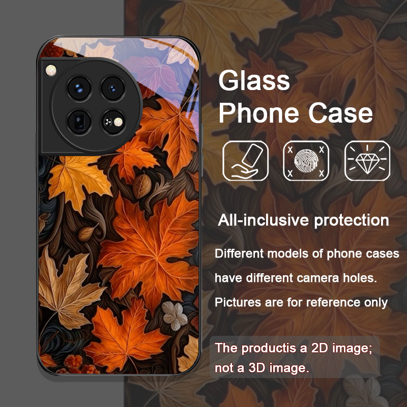 رسمت باليد سقوط مابل ليف نمط ا - مراجعة Phone Cases Oneplus وسعره