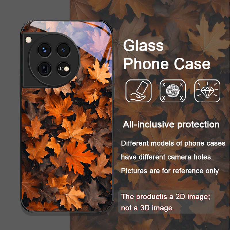رسمت باليد سقوط مابل ليف نمط ا - مراجعة Phone Cases Oneplus وسعره